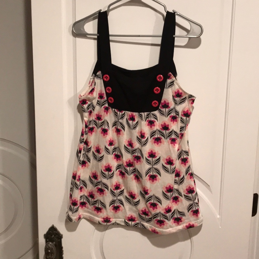 Delias size XL pink tulip babydoll top